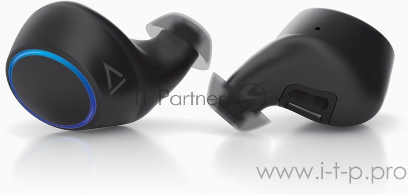 Гарнитура вкладыши Creative Outlier Air черный/серый беспроводные bluetooth в ушной раковине (51EF0830AA000/51EF0830AA002)