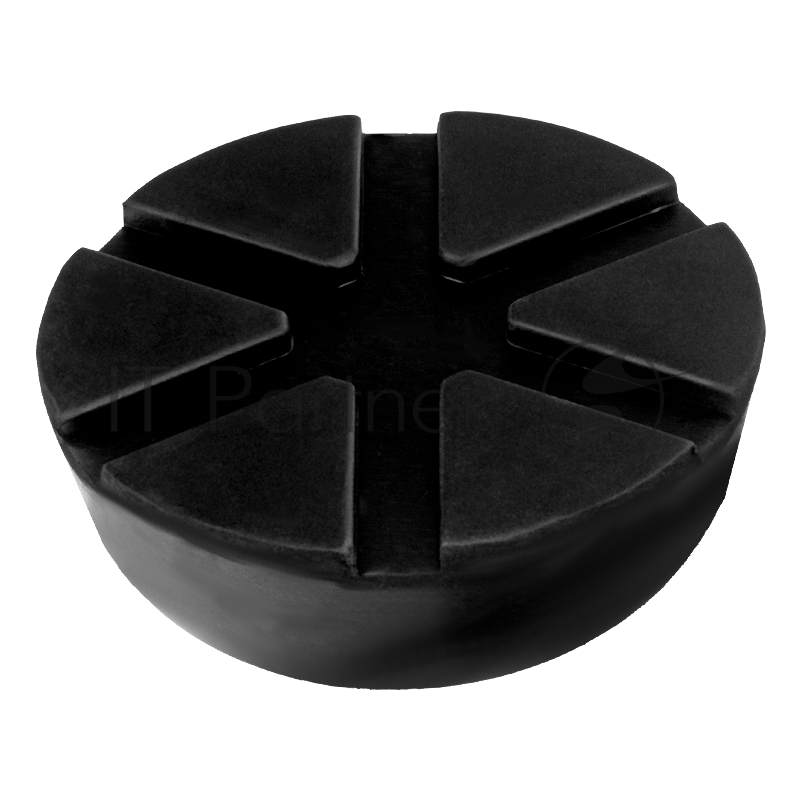 Опора резиновая MATRIX 50910 для подкатного домкрата универсальная d=89 mm d=60 mm h=35 mm