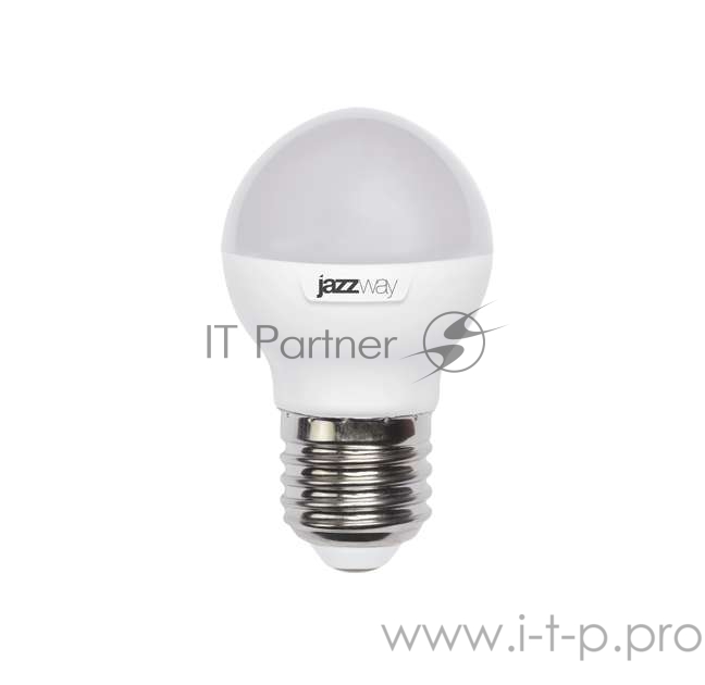 Лампа светодиодная PLED-SP-G45 7Вт шар 5000К холод. бел. E27 540лм 230В JazzWay 1027887-2