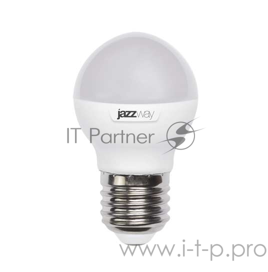 Лампа светодиодная PLED-SP-G45 7Вт шар 3000К тепл. бел. E27 540лм 230В JazzWay 1027863-2