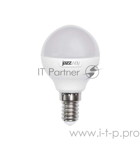 Лампа светодиодная PLED-SP-G45 7Вт шар 3000К тепл. бел. E14 540лм 230В JazzWay 1027856-2
