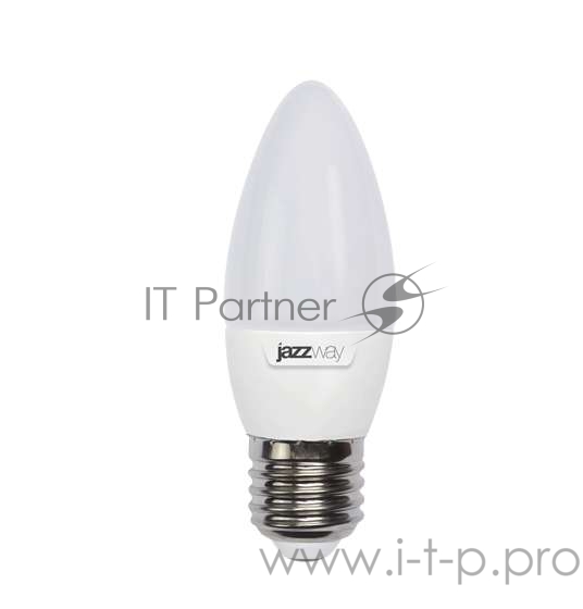Лампа светодиодная PLED-SP C37 9Вт свеча 3000К тепл. бел. E27 820лм 230В JazzWay 5001923A