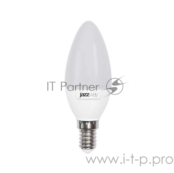 Лампа светодиодная PLED-SP C37 9Вт свеча 3000К тепл. бел. E14 820лм 230В JazzWay 2859457A