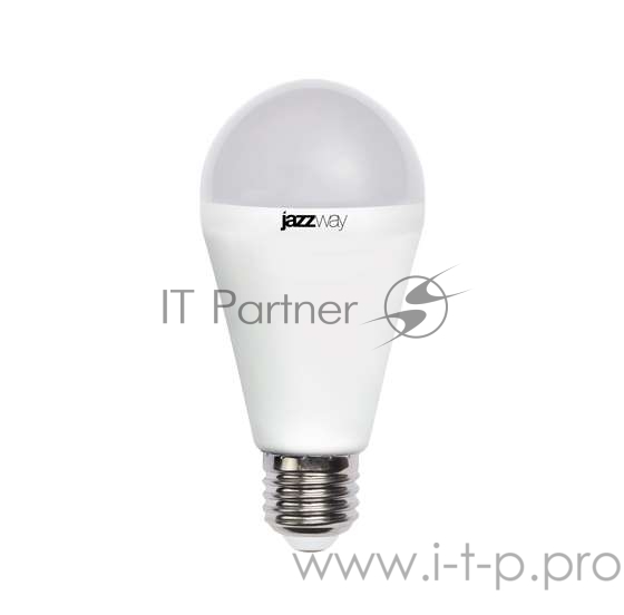 Лампа светодиодная PLED-SP A60 15Вт грушевидная 3000К тепл. бел. E27 1530лм 230В JazzWay 2853028