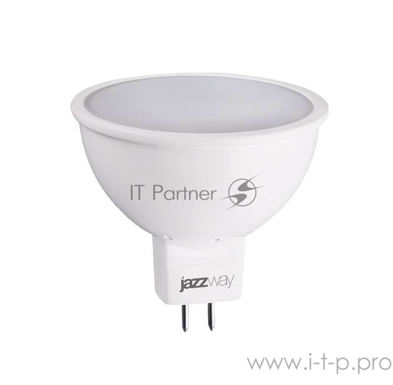 Лампа светодиодная PLED-ECO-JCDR 5Вт 4000К белый GU5.3 400лм 220-240В JazzWay 1037107A