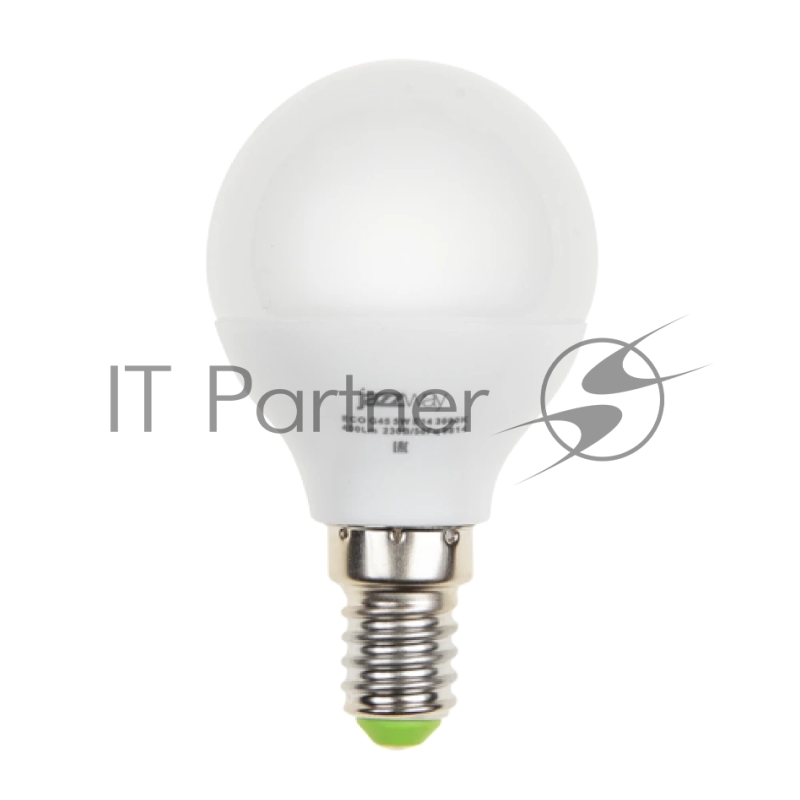 Лампа светодиодная PLED-ECO-G45 5Вт шар 4000К белый E14 400лм 220-240В JazzWay 1036926A