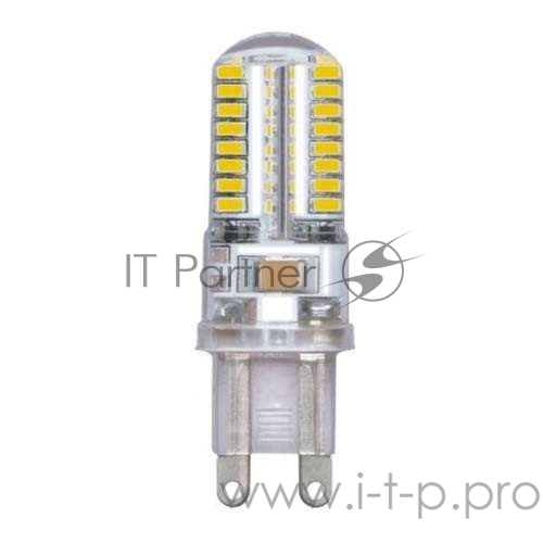 Лампа светодиодная PLED-G9 5Вт капсульная 4000К белый G9 300лм 220-230В JazzWay 1032133B