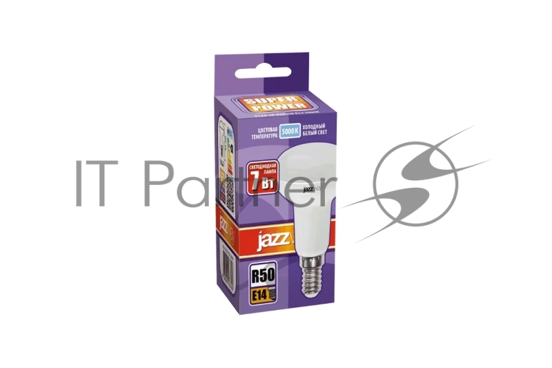 Лампа светодиодная PLED-SP R50 7Вт 5000К холод. бел. E14 540лм 230В JazzWay 1033635
