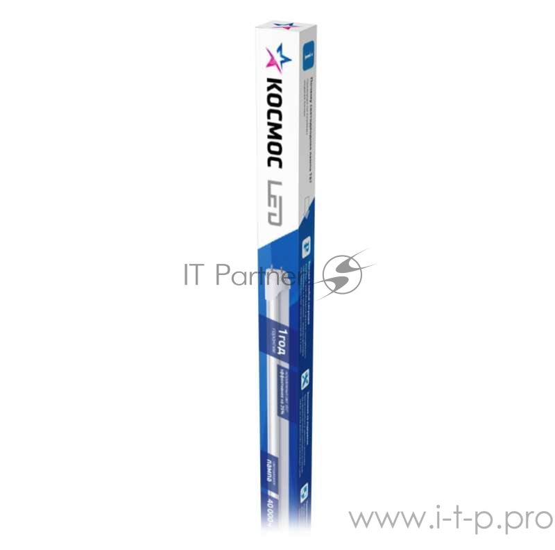 Лампа светодиодная LED 22Вт 220В G13 6500К 1500мм T8 Космос Lksm_LED22wG13T865GL