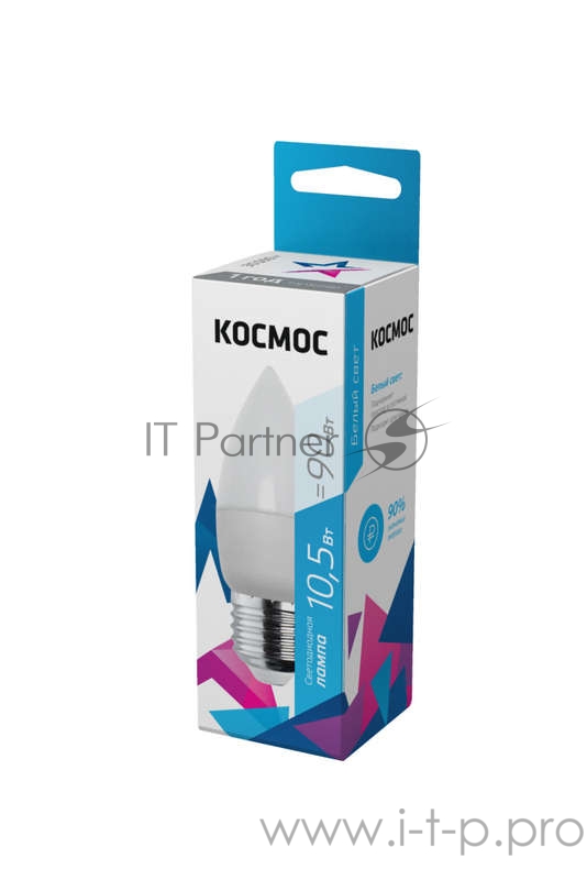 Лампа светодиодная LED BASIC CN 10.5Вт 220В E27 4500К Космос LkecLED10.5wCNE2745