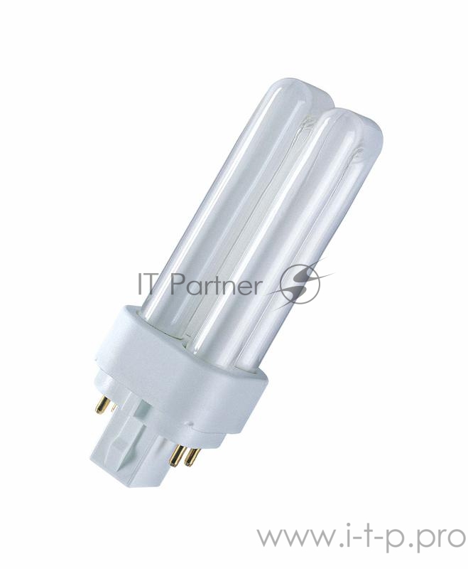 Лампа люминесцентная компакт. DULUX D 18W/830 G24d-2 OSRAM 4050300025704