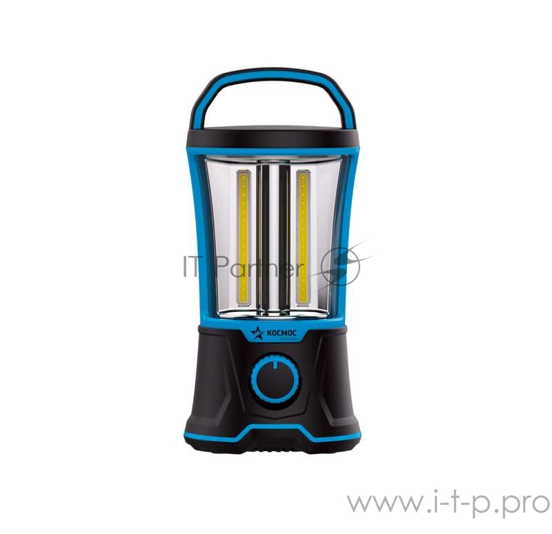 Фонарь кемпинговый аккум. KOSMOS premium COB LED 4х3Вт 4В 2А.ч КОСМОС KOSAc6011LED