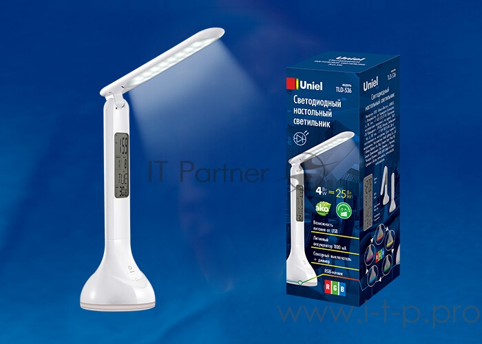 Светильник TLD-536 White LED 250Лм 5500К Dimmer 4W Uniel UL-00001497