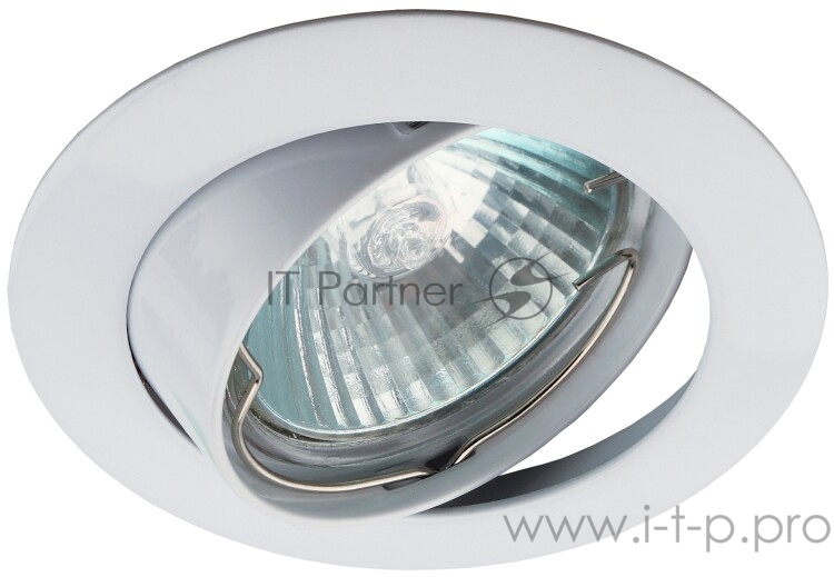 Светильник KL1A WH литой поворот. MR16 12В 50Вт бел. ЭРА C0043658