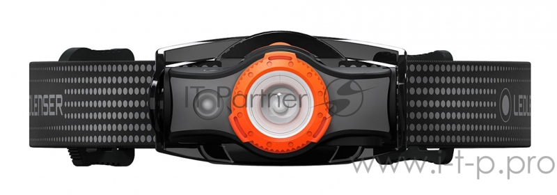Фонарь налобный Led Lenser MH5 черный/оранжевый лам.:светодиод. (502143)