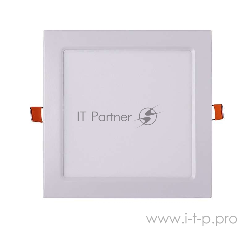 Светильник светодиодный ультратонкий встраив. PPL-S 15Вт 6500К IP40 WH 190мм квадрат Jazzway 5008403A