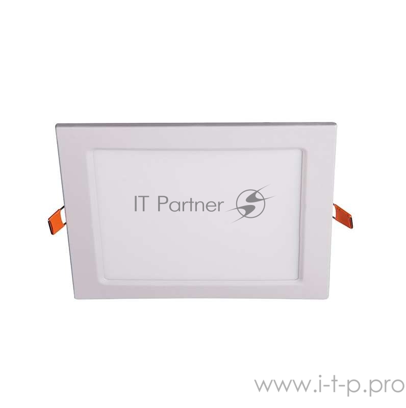 Светильник светодиодный ультратонкий встраив. PPL-S 12Вт 6500К IP40 WH 170мм квадрат Jazzway 5008366A