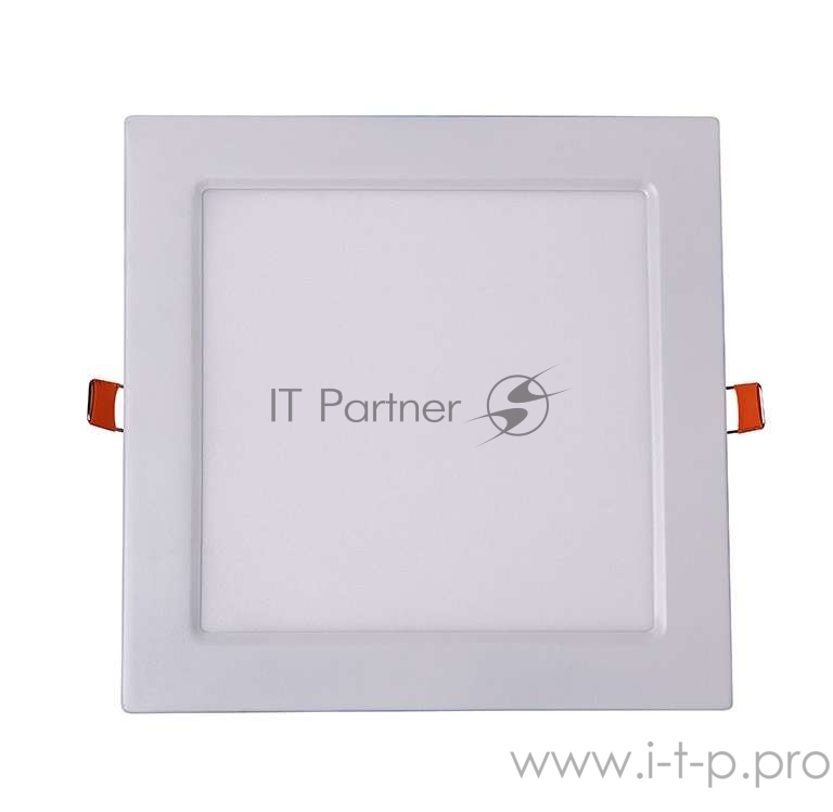 Светильник светодиодный ультратонкий встраив. PPL-S 12Вт 4000К IP40 WH 170мм квадрат Jazzway 5008342A