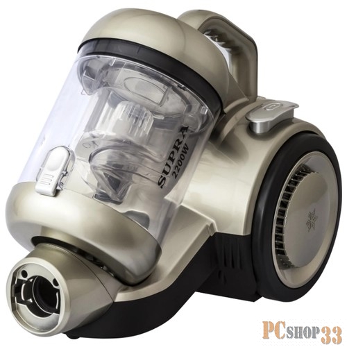 Пылесос Пылесос SUPRA VCS-2234, циклонный фильтр, 2200 Вт