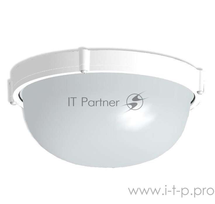 Светильник НПП 03-100-009 Банник 1101 круг большой 1х100Вт E27 IP65 корпус бел. Элетех 1005500930