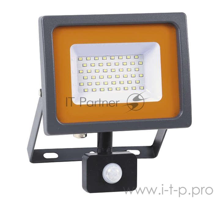 Прожектор LED PFL-SC-SMD-30Вт sensor 30Вт IP54 6500К мат. стекло JazzWay 5001411