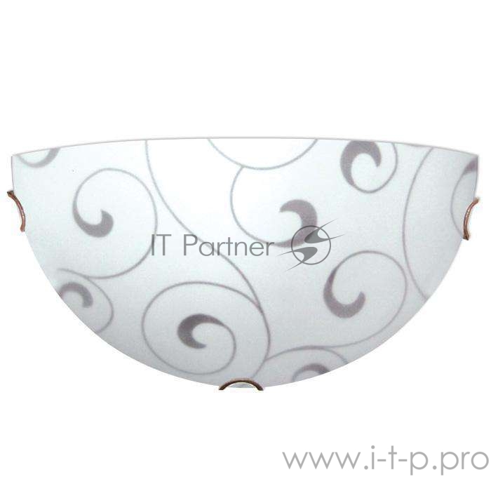 Светильник НББ 21-60 Морокко 300/2 М19 1х60Вт E27 IP20 матовый бел./клипса зол. (инд. упак.) Элетех 1005204319