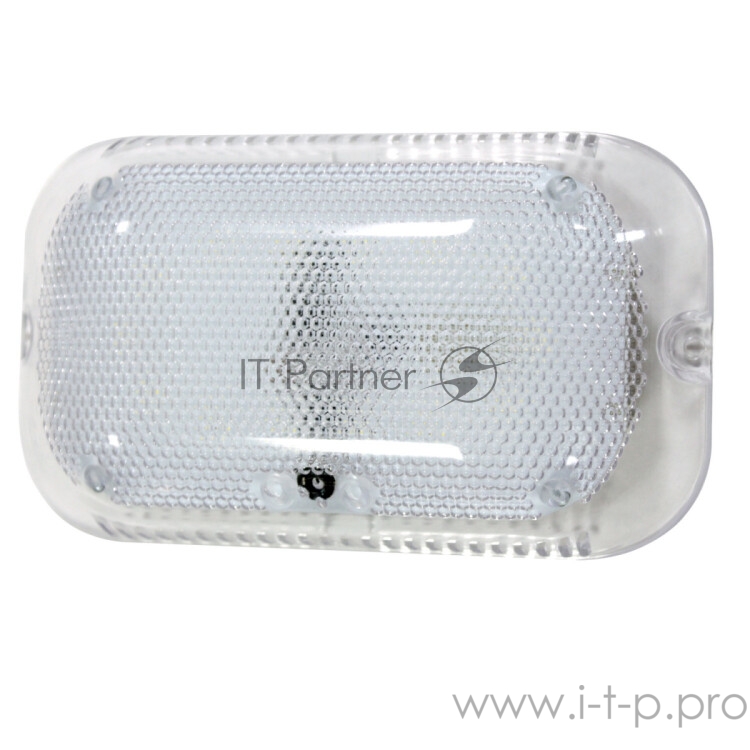 Светильник ЖКХ Сенсори LED 170х100 7Вт 840лм 6500К IP30 с оптико-аккустическим датчиком (инд. упак.) Элетех 1030450338