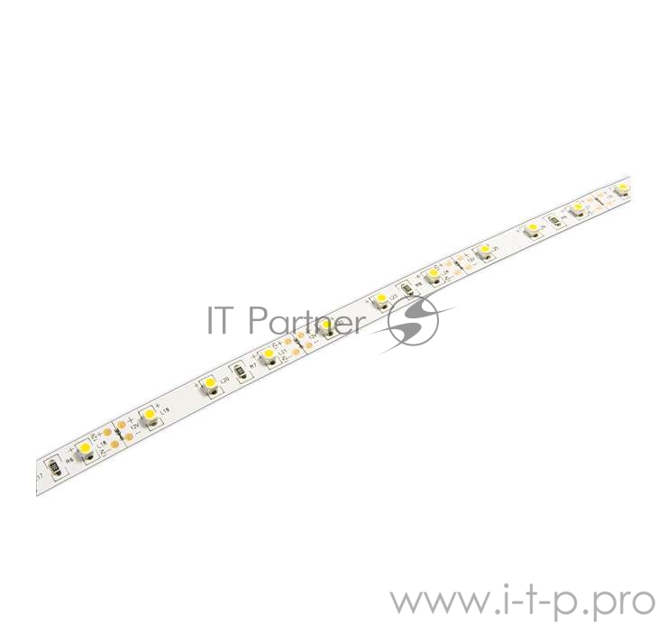 Лента светодиодная PLS 2835/60-12V-W 6Вт/м IP20 бел. (уп.5м) JazzWay 2858009