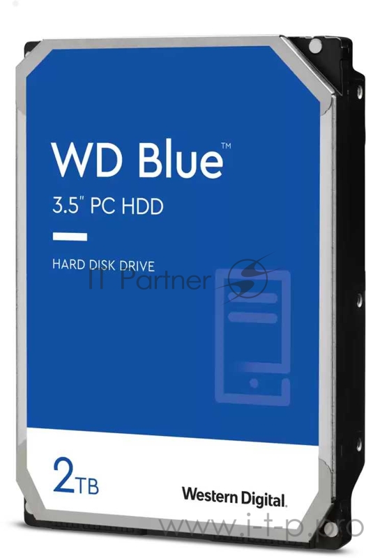 Жесткий диск WD Original SATA-III 2Tb WD20EZBX Blue (7200rpm) 256Mb 3.5