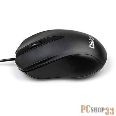 Мышь MOC-15U Dialog Comfort Optical - 3 кнопки + ролик прокрутки, USB