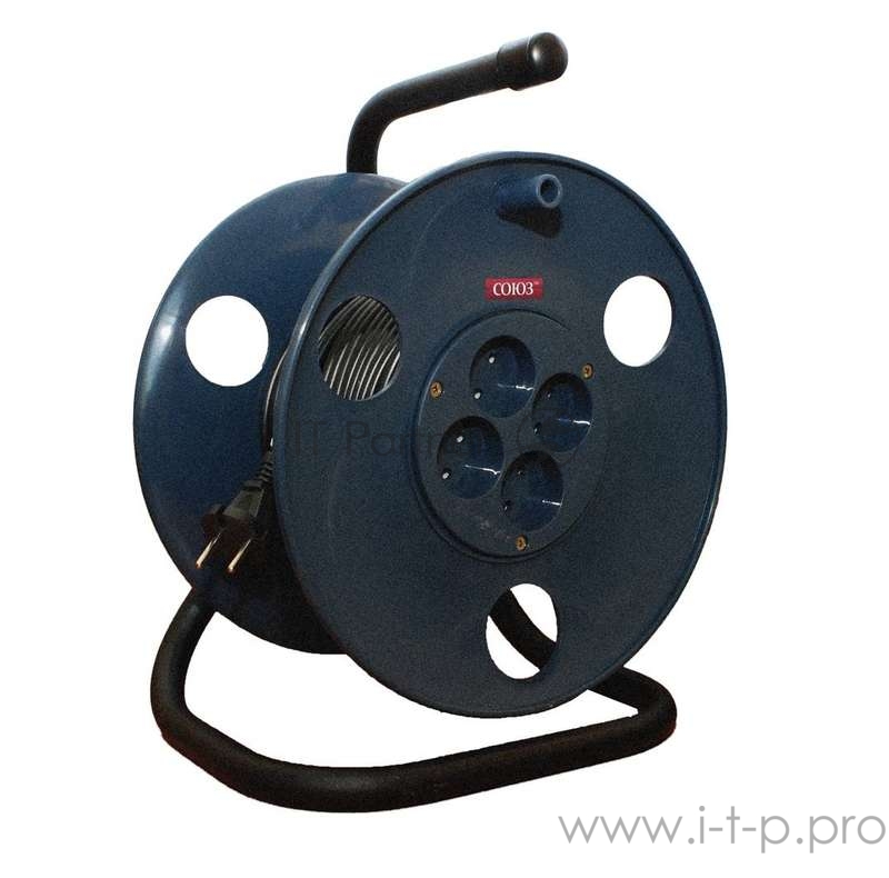 Союз Удлинитель ТМ сил. на катушке с 4 гн. 3500 Вт 50м 481S-3305