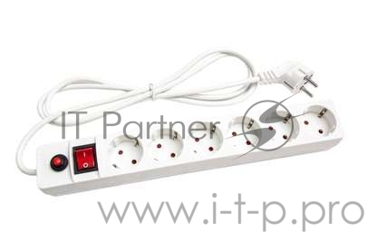 UNIVersal Сетевой фильтр ПВС 3x0,75 белый 5м 967U-3005