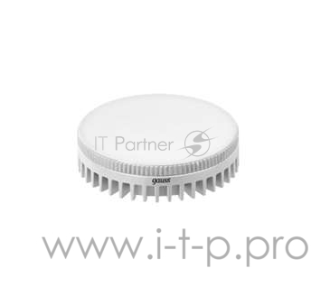 Лампа светодиодная GX53 8Вт таблетка 3000К тепл. бел. GX53 680лм 150-265В GAUSS 108008108