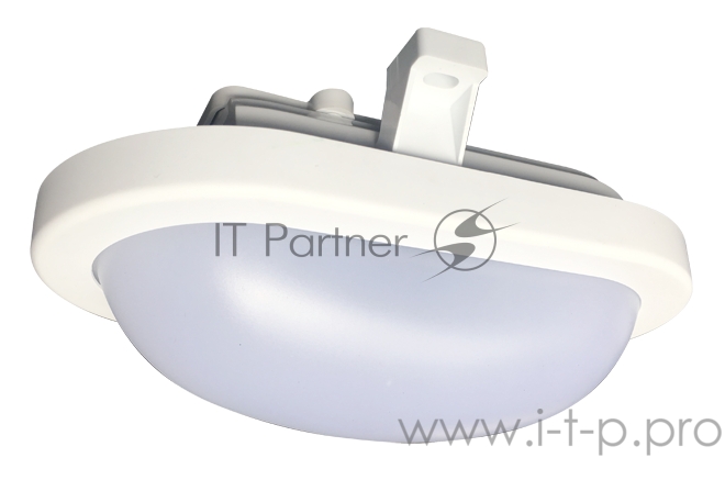 Светильник светодиодный пылевлагозащищенный ДПБ PBH - PC3-OA 12W 4000K WHITE IP65 овал | 5009264 | Jazzway