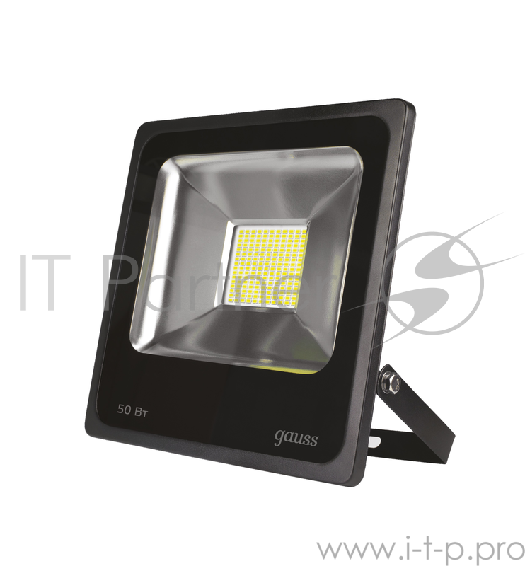 Прожектор светодиодный GAUSS 613100350 LED 50W IP65 6500К черный 1/6