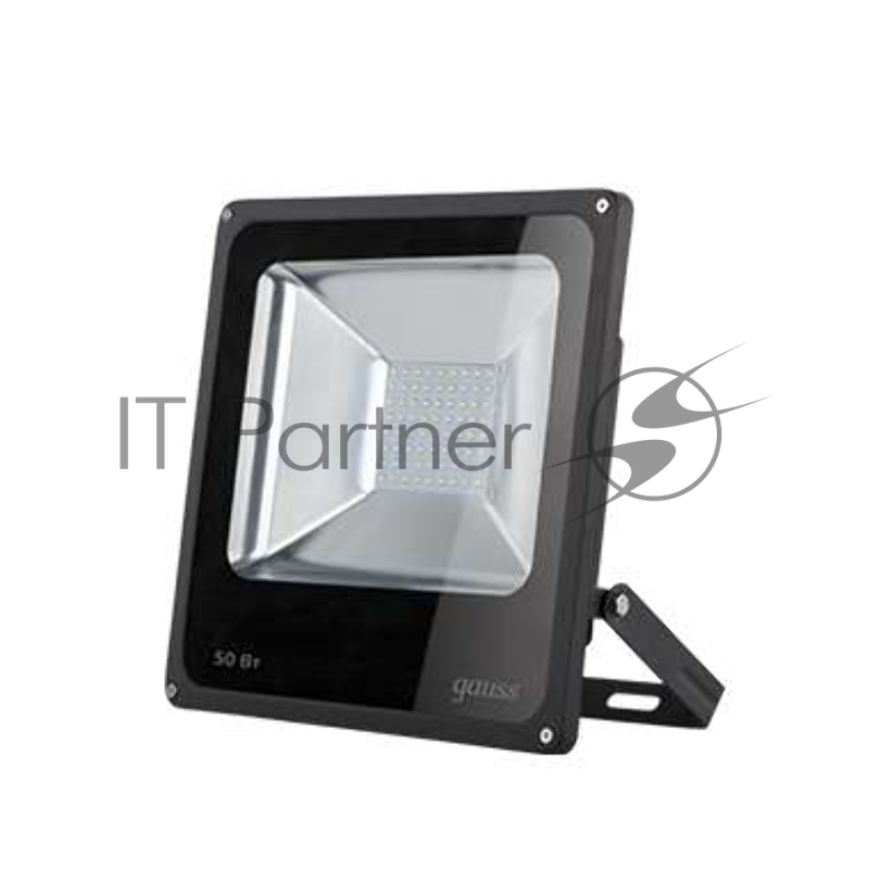 Прожектор светодиодный GAUSS 613100350 LED 50W IP65 6500К черный 1/6