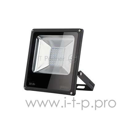Прожектор LED 30Вт IP65 6500К черн. GAUSS 613100330