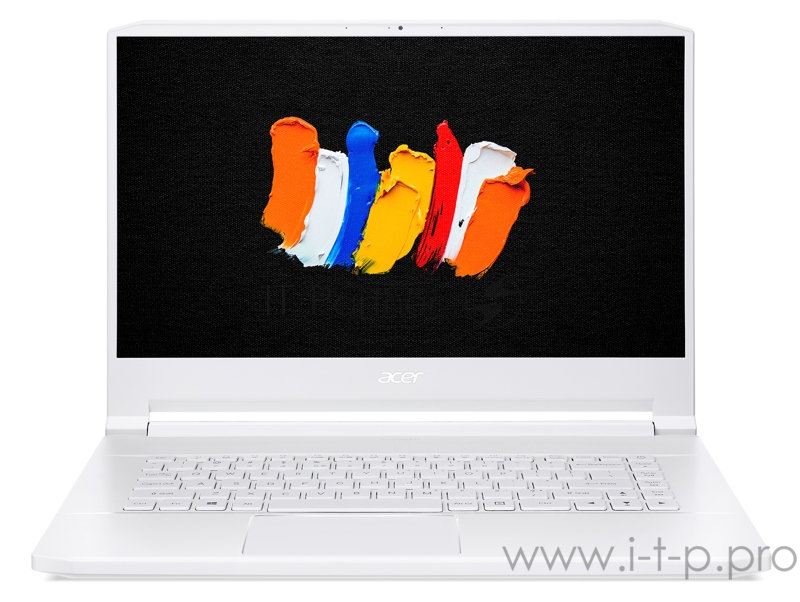 Ноутбук Acer ConceptD 7 CN715-72G-758S Core i7 10875H/32Gb/SSD1Tb+1Tb/NVIDIA GeForce RTX 2080 Super 8Gb/15.6/IPS/UHD (3840x2160)/Windows 10 Professional 64/white/WiFi/BT/Cam