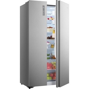 Холодильник Hisense RS677N4AC1 нержавеющая сталь (двухкамерный)