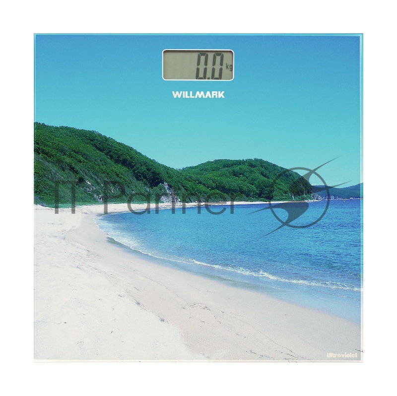 Весы напольные WILLMARK WBS-1803D (макс.вес 180кг,без измер.темп.,индик. перегр.,низк заряд батареи)