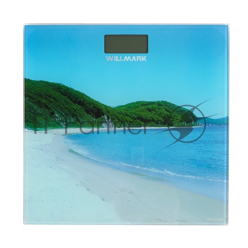 Весы напольные WILLMARK WBS-1803D (макс.вес 180кг,без измер.темп.,индик. перегр.,низк заряд батареи)