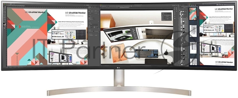 Монитор LG 49 49WL95C черный IPS LED 32:9 HDMI матовая 1000:1 350cd 178гр/178гр 5120x1440 D-Sub FHD 3.1кг