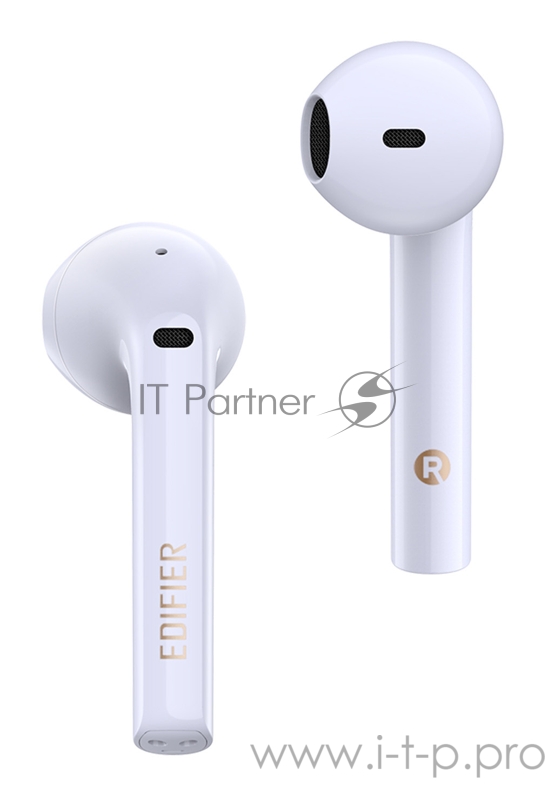 Гарнитура вкладыши Edifier TWS200 фиолетовый беспроводные bluetooth в ушной раковине