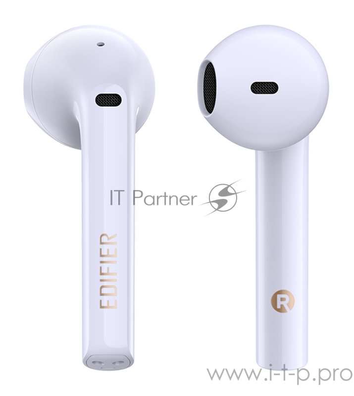 Гарнитура вкладыши Edifier TWS200 фиолетовый беспроводные bluetooth в ушной раковине