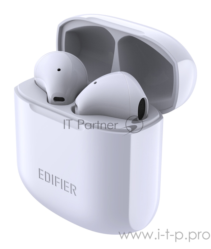 Гарнитура вкладыши Edifier TWS200 фиолетовый беспроводные bluetooth в ушной раковине