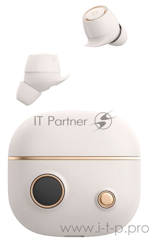 Гарнитура вкладыши Edifier Uni-buds белый беспроводные bluetooth в ушной раковине