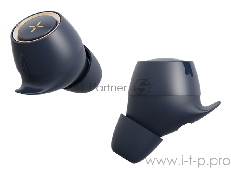 Гарнитура вкладыши Edifier Uni-buds темно-синий беспроводные bluetooth в ушной раковине