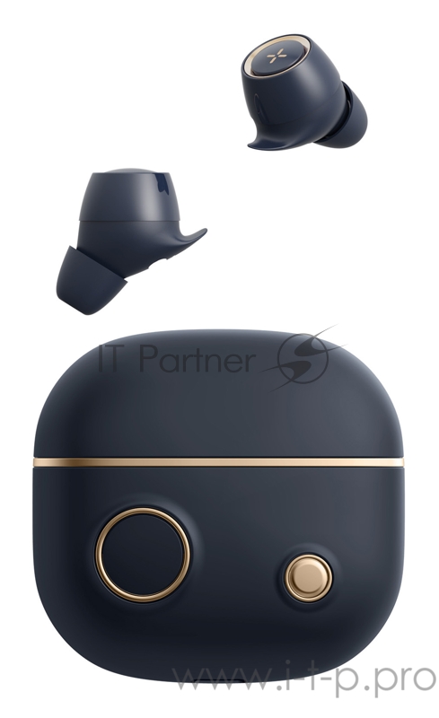 Гарнитура вкладыши Edifier Uni-buds темно-синий беспроводные bluetooth в ушной раковине