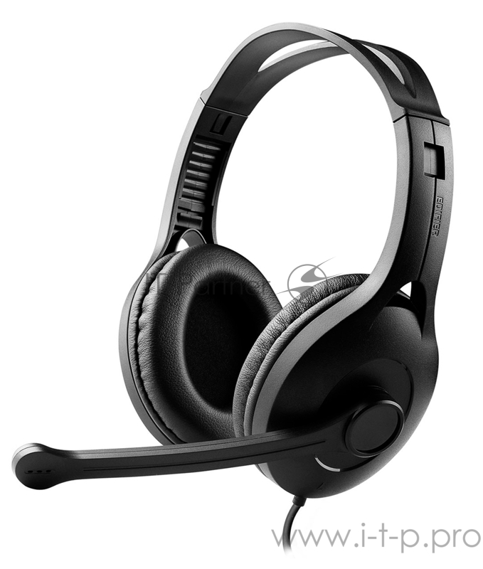 Наушники с микрофоном Edifier K800 черный 1.3м мониторные оголовье (K800 SINGLE PLUG)