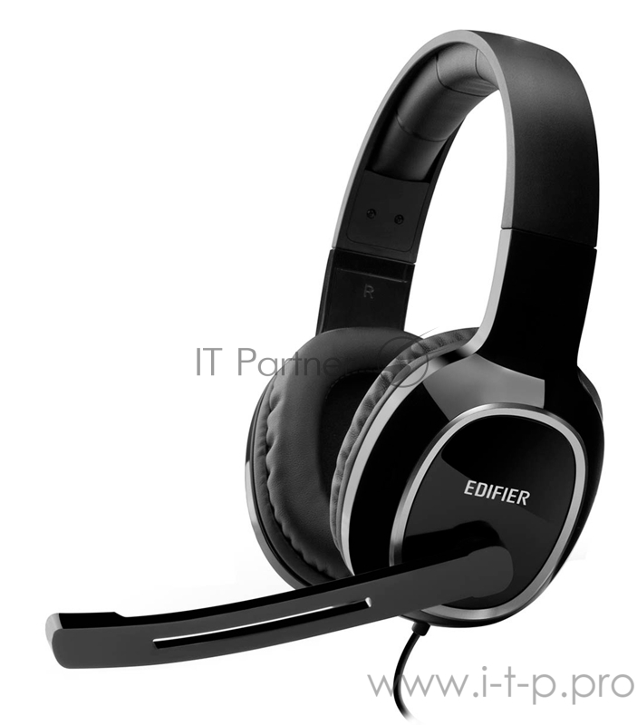 Наушники с микрофоном Edifier K815 черный (K815 SINGLE PLUG)